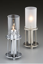 Lampkaars in houder LampkaarsInHouder